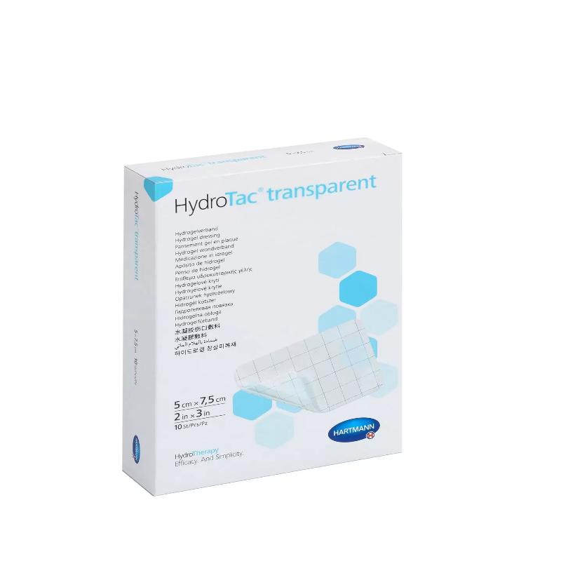 Пов`язка гідрогелева HydroTac® transparent 5см x 7,5см 10шт